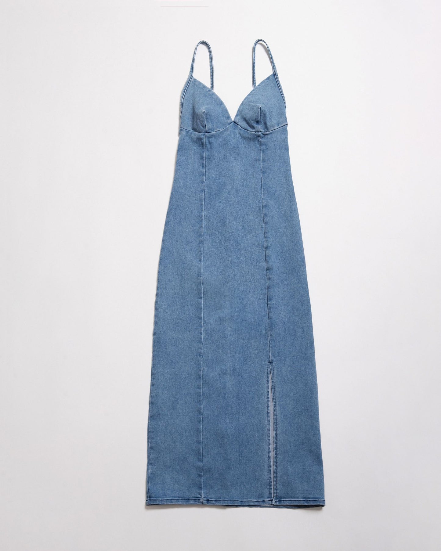 VESTIDO MEZCLILLA TIRANTES