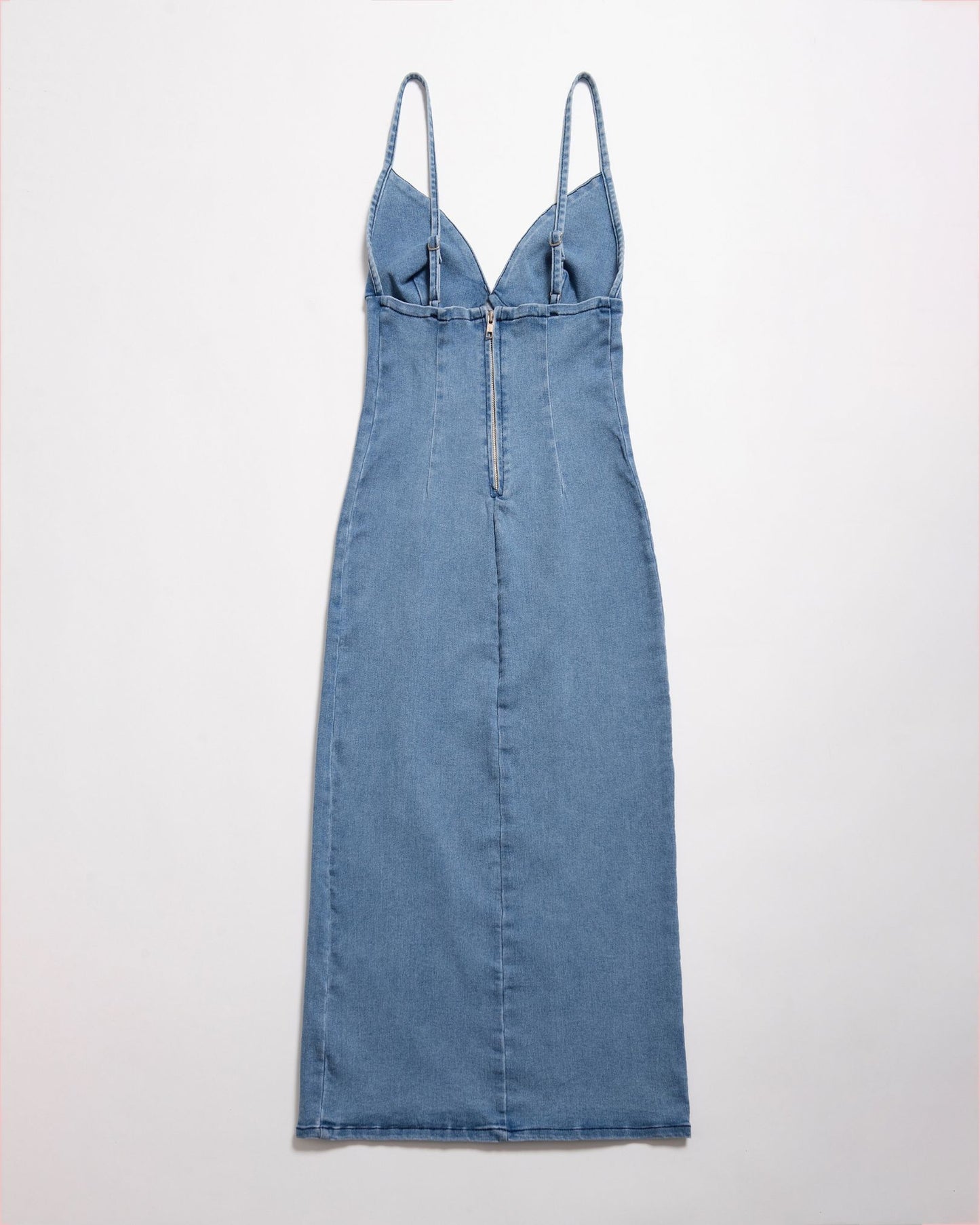 VESTIDO MEZCLILLA TIRANTES