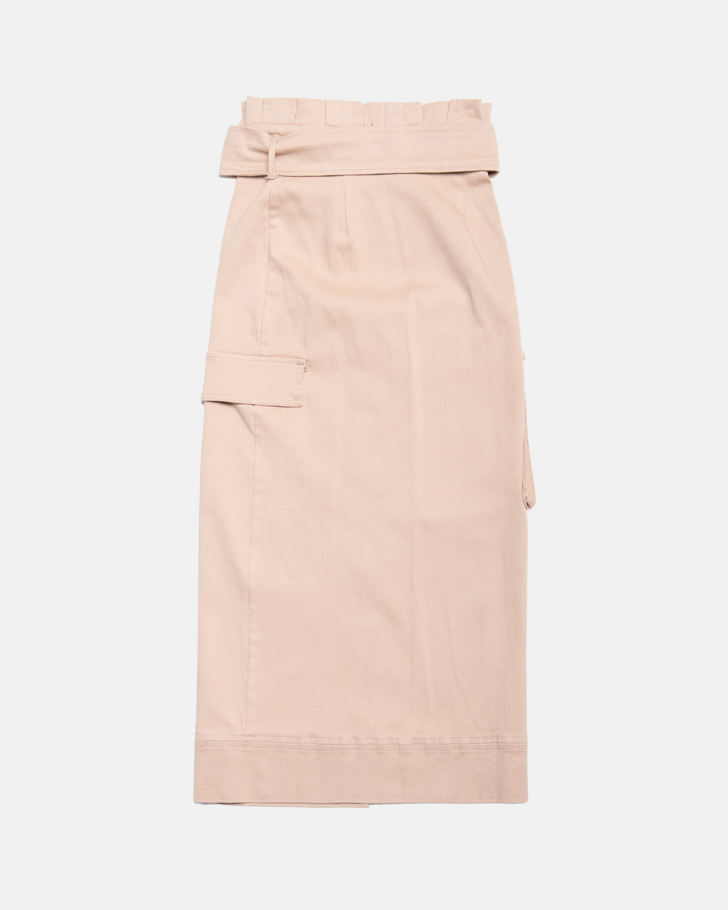 FALDA CRUZADA GABARDINA KAKI