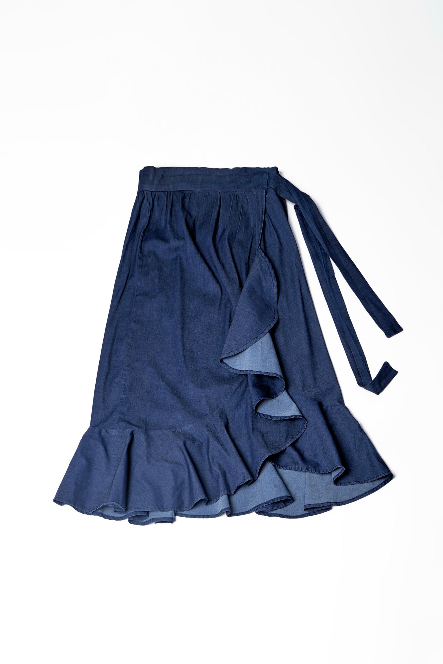 FALDA MEZCLILLA PAREO