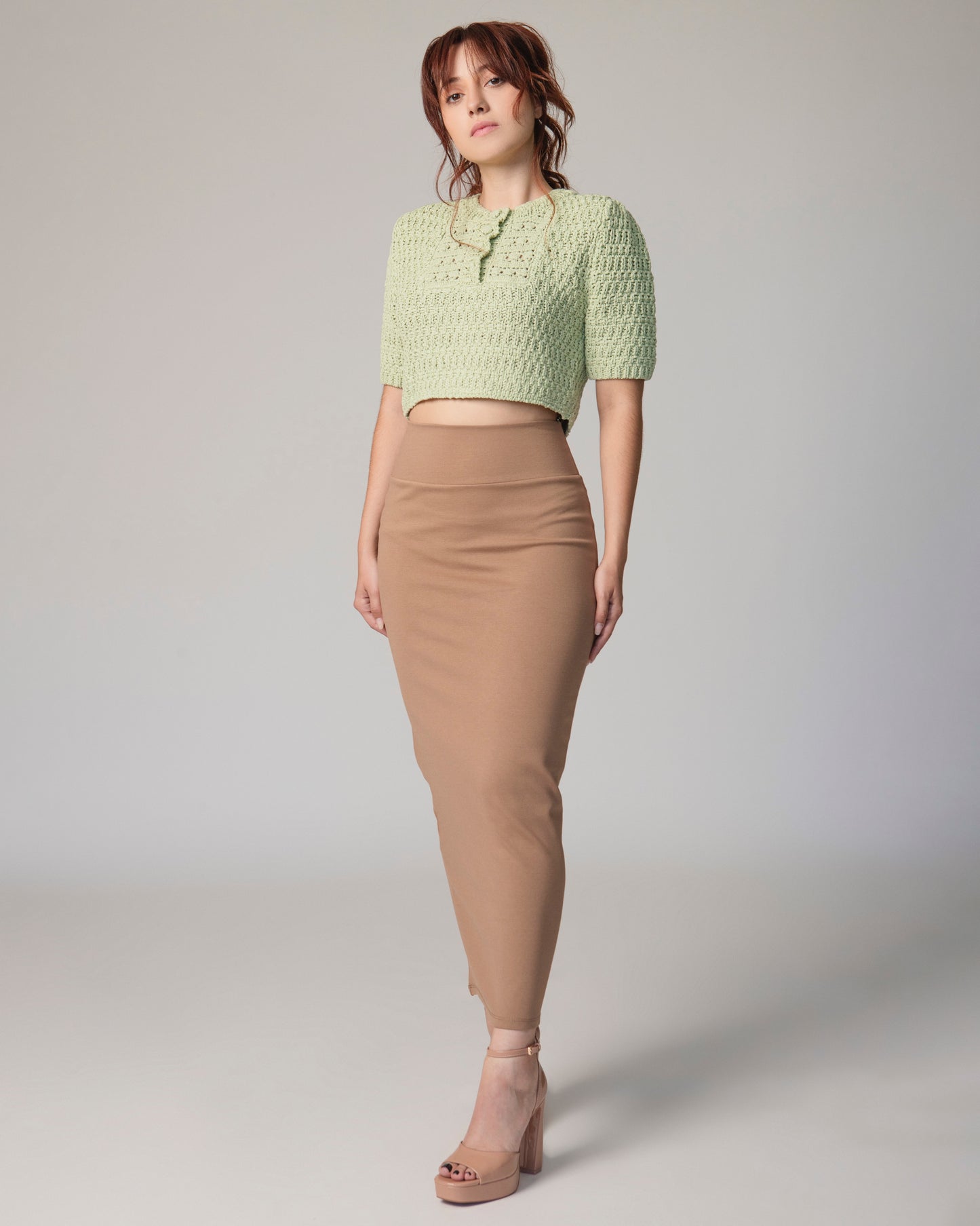 FALDA LAPIZ AVELLANA