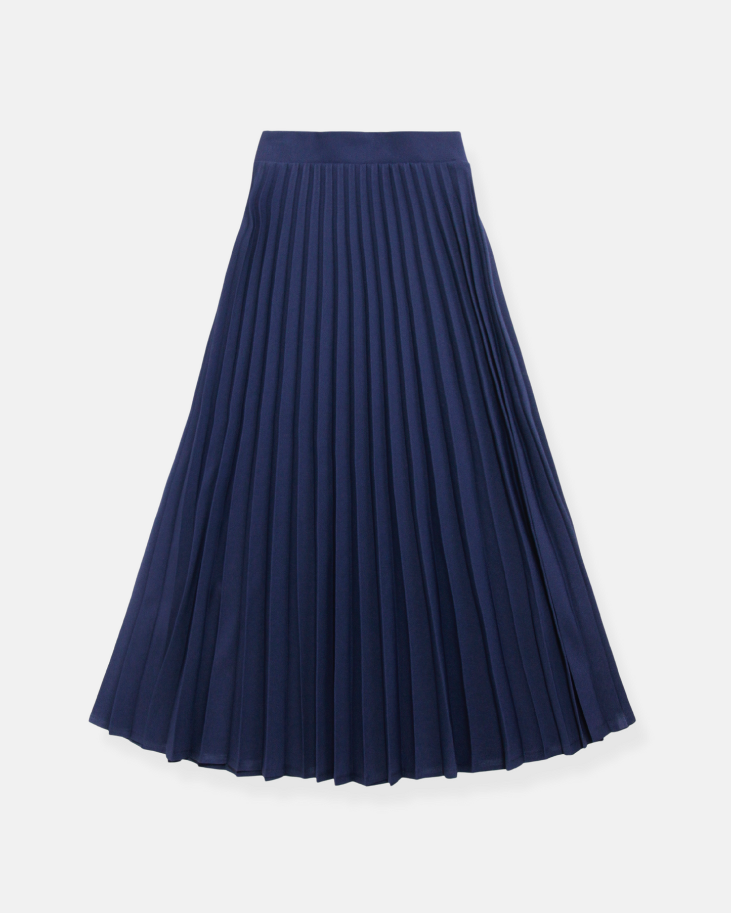 FALDA PLISADA AZUL MARINO