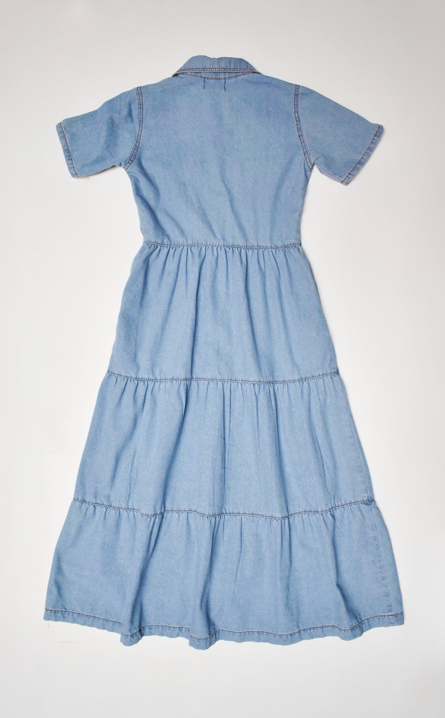 3 ROLLS DENIM DRESS
