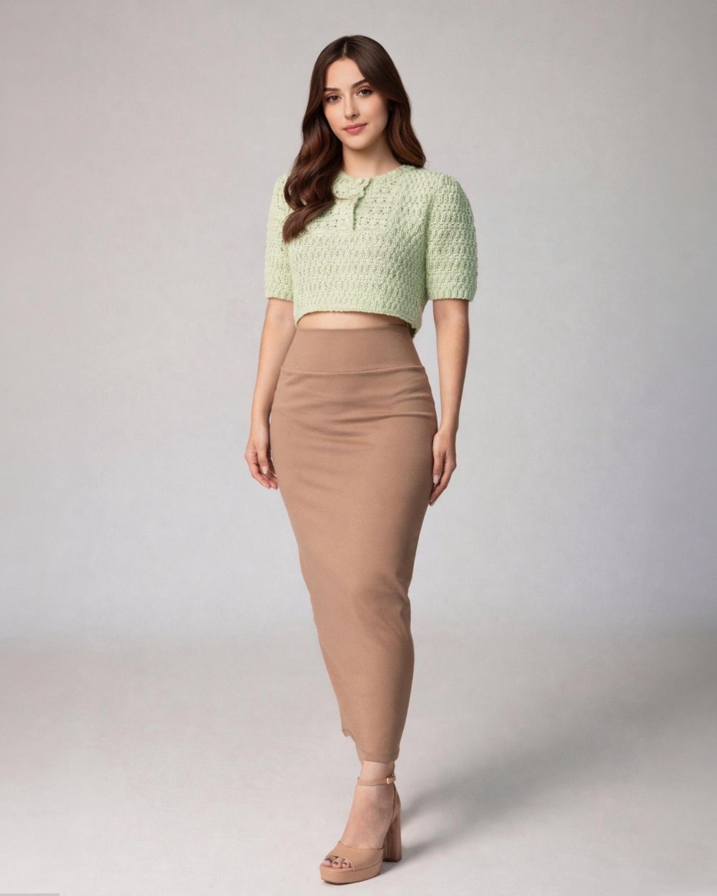 FALDA LAPIZ AVELLANA