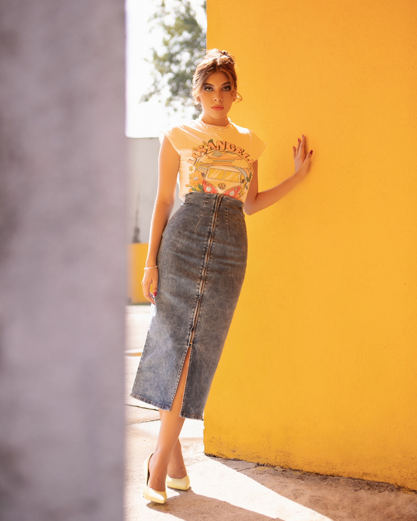 HIGH WAIST SKIRT
