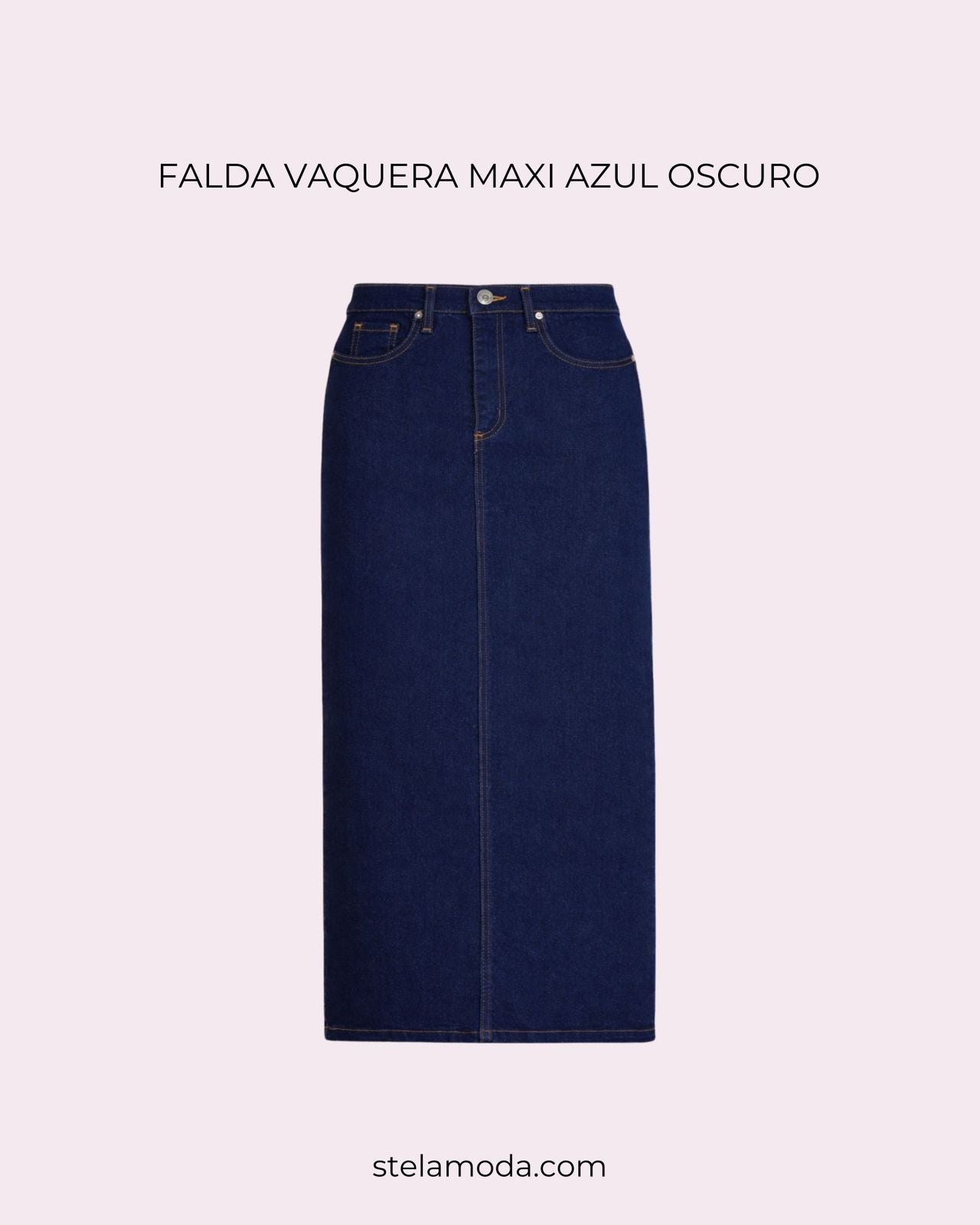 FALDA VAQUERA AZUL OSCURO