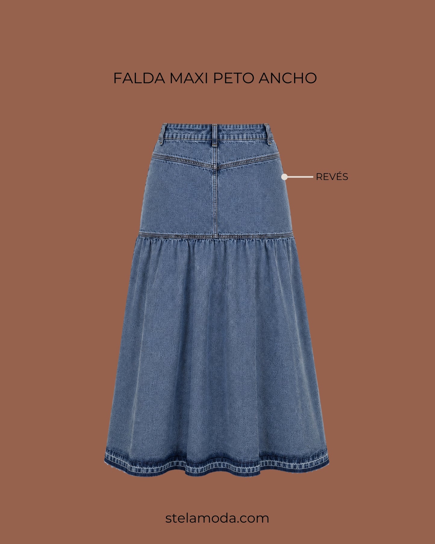 FALDA MAXI PETO ANCHO