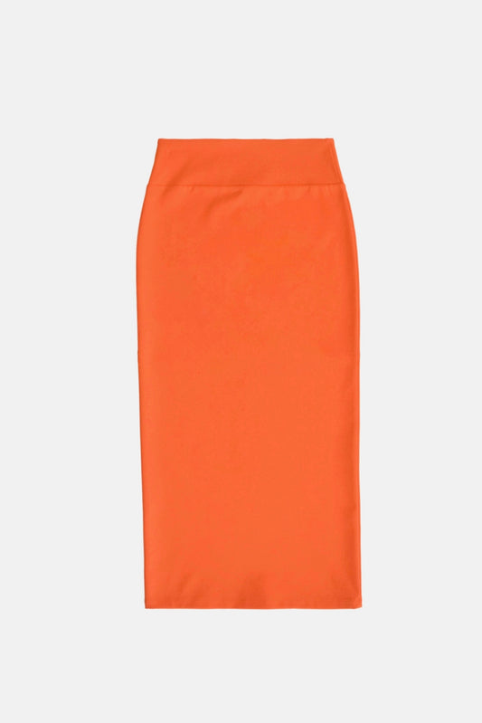 FALDA LAPIZ NARANJA